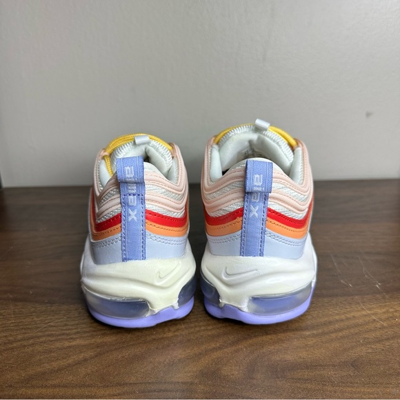 Nike Air Max 97 Football Light Thistle Grey Purple Pink Sneakers 8.5 - Picture 7 of 11